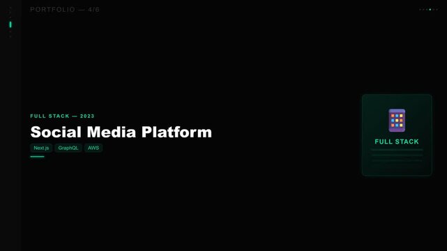 Social media platform logo on dark background