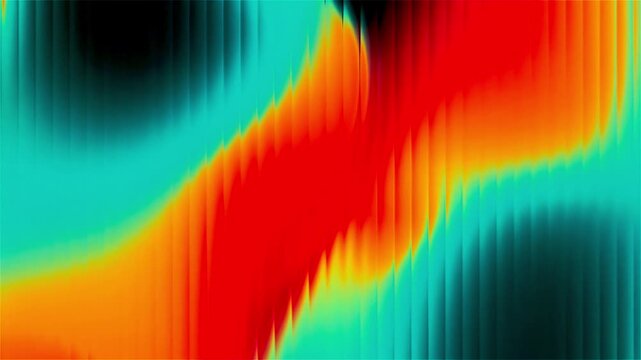 Dynamic Fluid Pixel Sorting Abstract Background Animation with Vibrant Glitch Colors and Liquid Swirl Effects