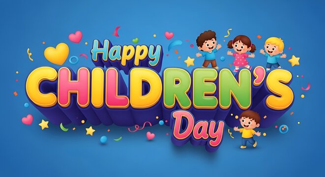 Joyful Happy Children Day