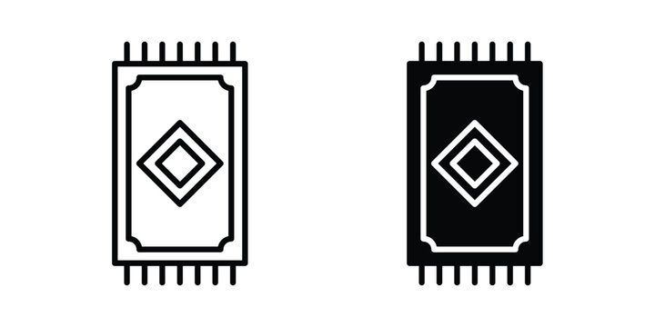 Rugs icon elements pack. icons suitable for projects