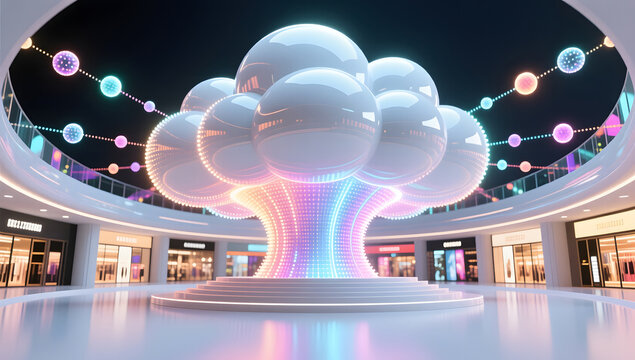Smart City Digital Future Planning Background