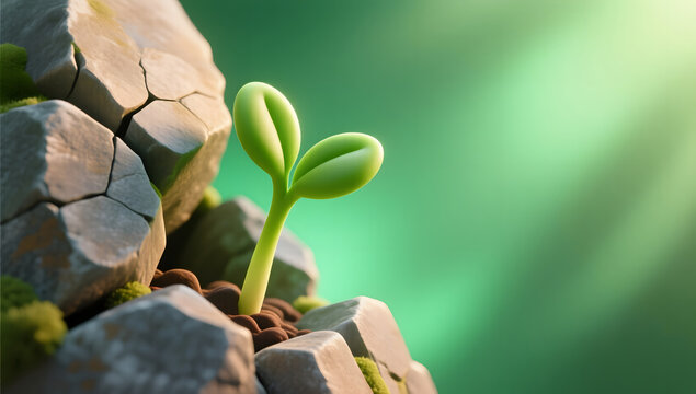Youth Day persevering growth illustration