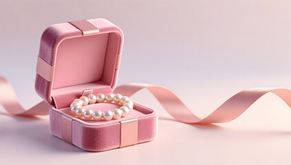 Mother's Day gift pearl necklace for love