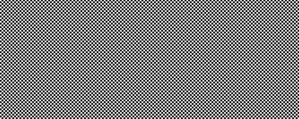Black circular dots on white background. Mosaic holey print. Perforated metal texture. Peg board, radiator or speaker grill surface with repeated round holes. Vector graphic illustration.Eps10 © Selviana