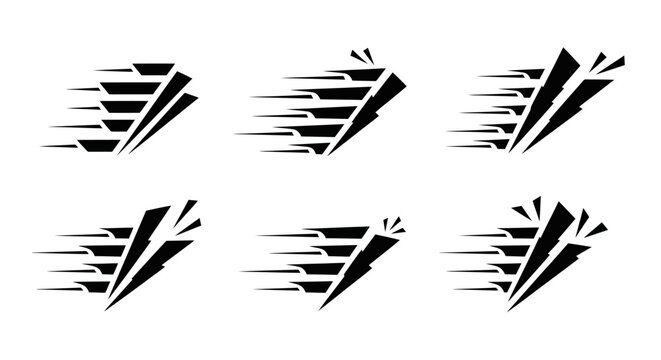 Abstract black and white motion graphics.