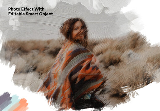 Watercolor Brush Photo Effect