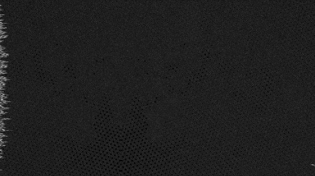 Abstract Glitch Overlay on Dark Screen with Digital Noise and Analog Static. Corrupted Signal, Retro VHS Distortion, and Cyberpunk Data Background.