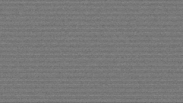 Abstract Glitchy Horizontal Black and White Lines Static TV Noise Background Seamless Loop ? Digital Data Error, Retro Interference, Visual Distortion Effect
