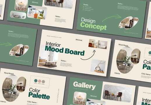 Brand Mood Board Template