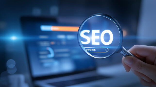 SEO ranking strategies concept showing digital tools and search engine visibility optimization for increased online success and growth. SEO ranking concept, digital tools, search