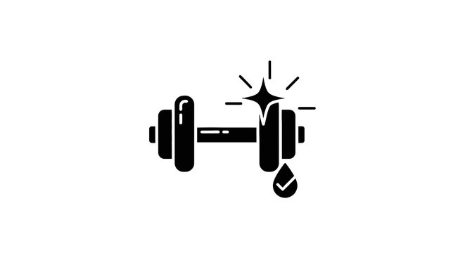 Dumbbell Fitness Weightlifting Exercise Equipment.