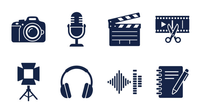 Film making and recording studio equipment.