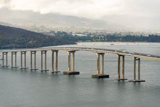 Tasman Bridge in Hobart - Australia