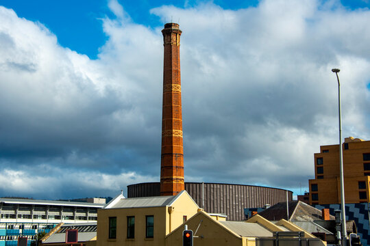 Historic Hobart Gasworks Chimney - Tasmania