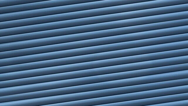 Aurora borealis flowing behind frosted glass ridges in calm steel blue and slate grey tones with oceanic specular glow on deep dark canvas