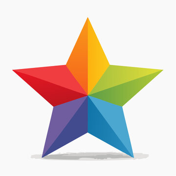 Colorful Star Icon