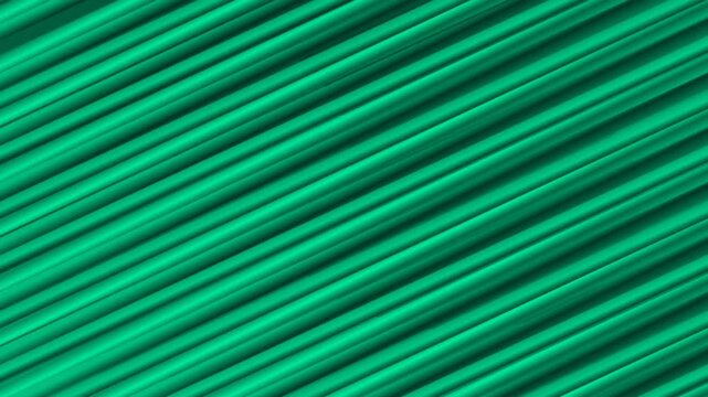 Vertical ribbed glass panels refracting jade green and mint gradients with organic refraction on dark evergreen canvas