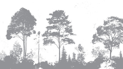 Hand drawn tree trunk cross section with organic detail © VECTOR HOUSE