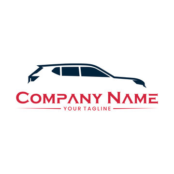Multi Purpose Vehicle car logo for car company or car factory