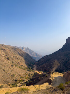 Al Habala Hanging Village Canyon, Asir Region, Saudi Arabia