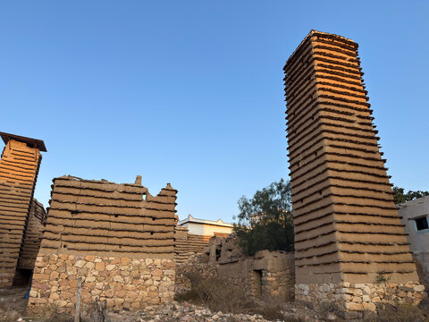 Al Khalaf Archaeological Village, Sarat Abidah, Asir, Saudi Arabia