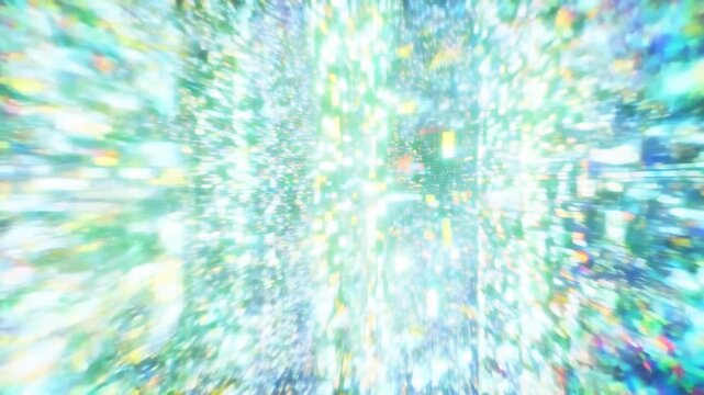 Luminescent Crystal Displays. Translucent Mystical Gemstones Radiate Glowing Reflections Beautifully