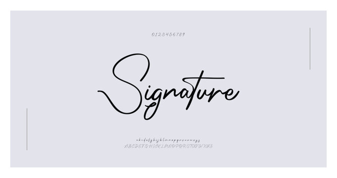 Script elegant alphabet letters font logo. Typography luxury classic lettering serif fonts decorative wedding vintage retro logos, design for fashion beauty shop and brand 