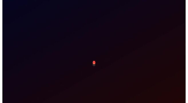 Blast off to learning minimalist motion educational animation background