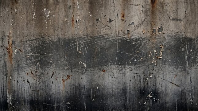 Weathered Urban Decay Gritty Wall Background