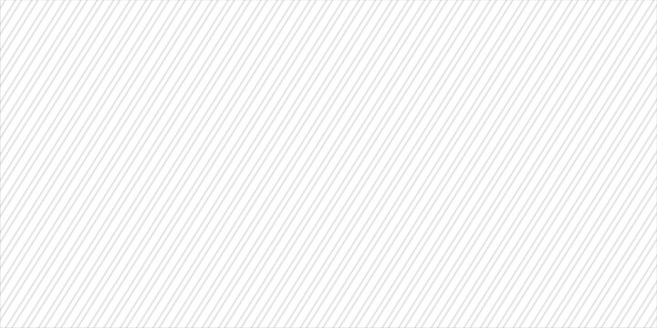 Thin slash line seamless pattern. Repeated fine diagonal lines background. Pinstripe wallpaper. Black and white tilted slanted strip backdrop. Repeating oblique linear texture overlay