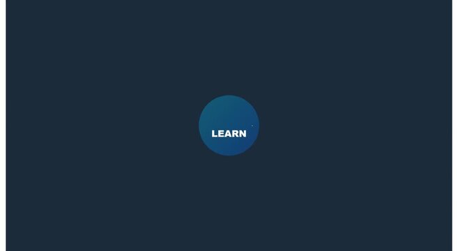 Learn button animation with circular loading progress for animation