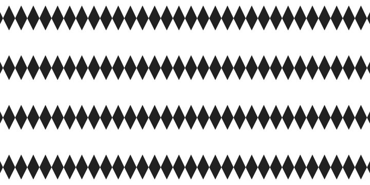 harlequin seamless pattern. rhombus background vector