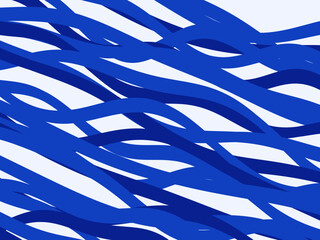 Fototapeta premium Wild Tiger Stripe Pattern Exotic Fashion Background