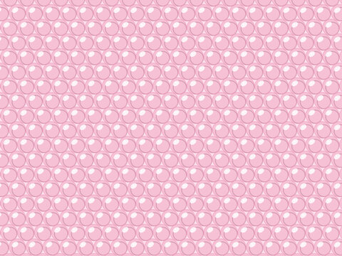 Satisfying Bubble Wrap Pattern Close-Up Texture