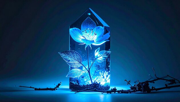 blue flowers
