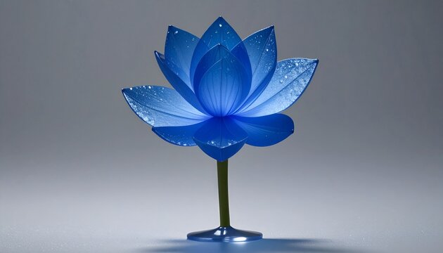 blue iris flower