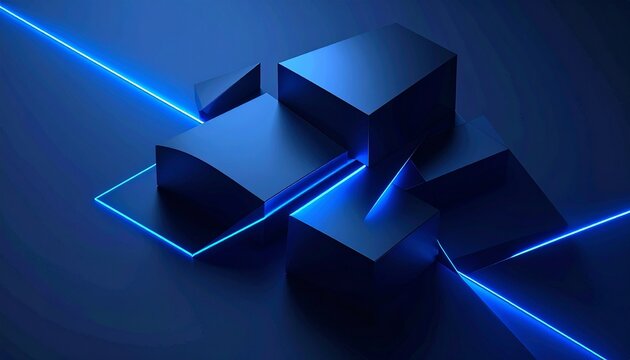 abstract blue background