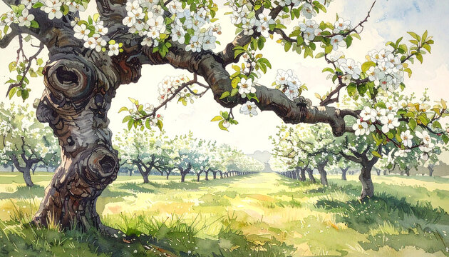 Apple Tree Drawing Images – Browse 179,627 Stock Photos, Vectors, and ...