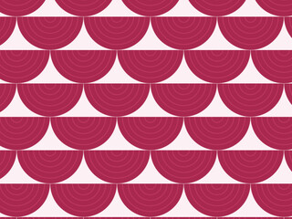 Seigaiha Japanese Scale Pattern Traditional Wave Design © iushakovsky