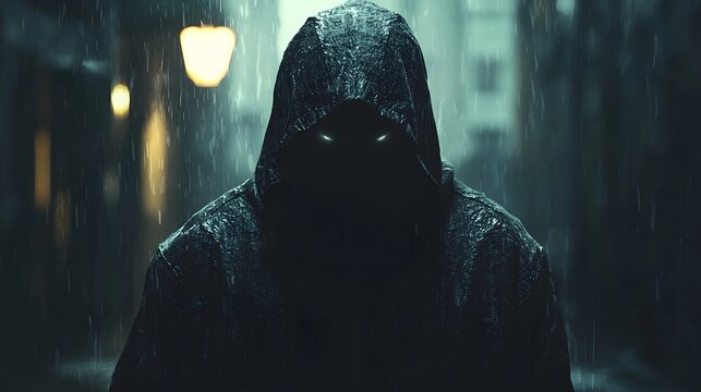 man in the dark