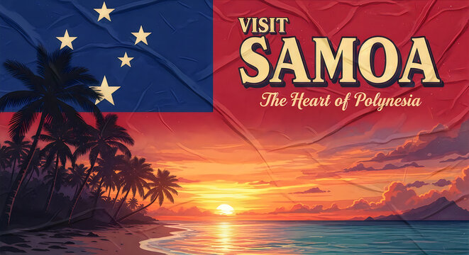 Samoa day celebrating the heart of polynesia with tropical beauty