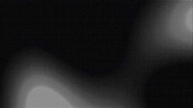 Animated abstract technology random dots and grid 4K on black background. 4k video loop background