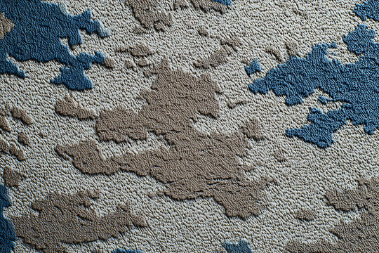 Abstract military camouflage pattern with textured embossed plaster wall background