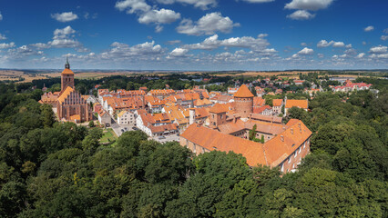 Reszel. Zamek biskupów warmińskich. 