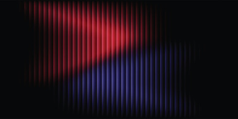 Abstract gradient glass background with red and blue translucent shapes on black. Modern frosted glassmorphism effect with elegant glow and soft textures. © Abdulloh Ubaid