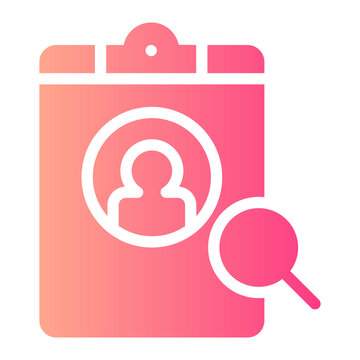 selection process gradient icon