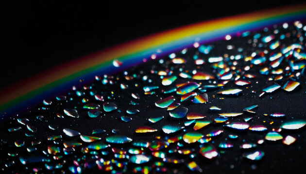 shards of colorful glass