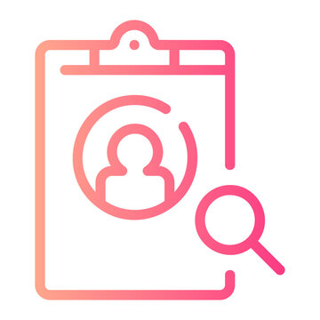 selection process gradient icon