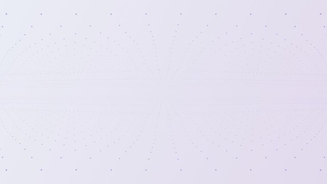 Abstract Background with Symmetrical Dot Pattern and Depth Perspective in Soft Lavender Tones for Digital Design Projects