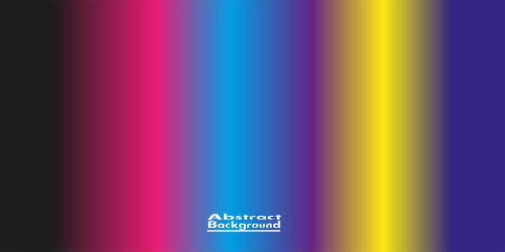 Vibrant vertical gradient background with spectrum colors and text overlay